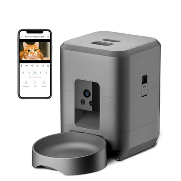 Smart Automatic Pet Feeder with Wi-Fi & HD Camera (2L)